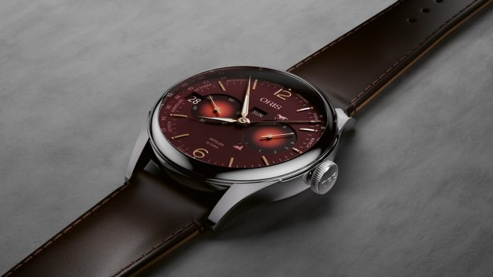 oris Oris Año del Caballo 2026: reloj suizo de alta relojería en edición limitada. Calibre 113, diseño carmesí y simbolismo chino. Solo 88 piezas disponibles.