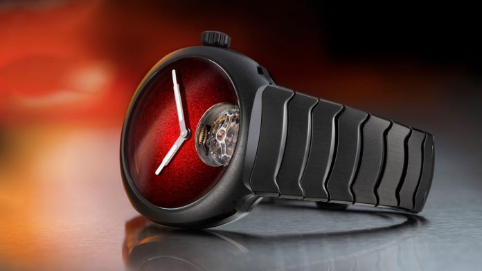 H. Moser & Cie. presenta el Streamliner Tourbillon Concept Ceramic: cerámica gris antracita, esfera Red fumé Grand Feu y tourbillon volante en una visión radical de la Alta Relojería.