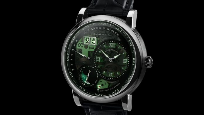 alange A. Lange & Söhne presenta el LANGE 1 Tourbillon Calendario Perpetuo “Lumen”, una edición limitada con gran fecha luminosa y calibre L225.1.