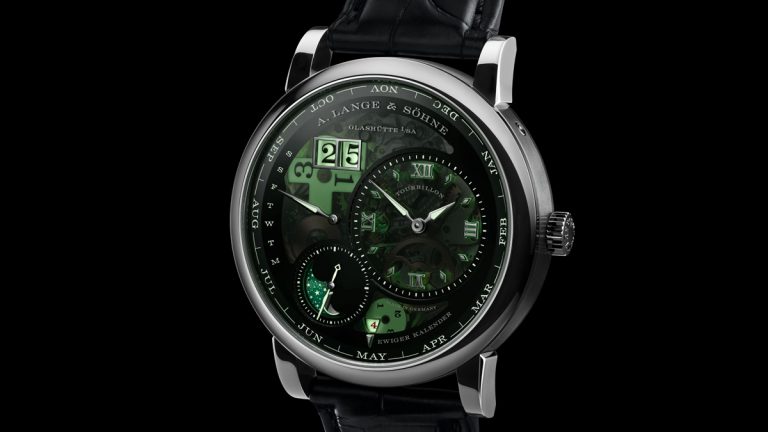 A. Lange & Söhne presenta el LANGE 1 Tourbillon Calendario Perpetuo “Lumen”, una edición limitada con gran fecha luminosa y calibre L225.1.