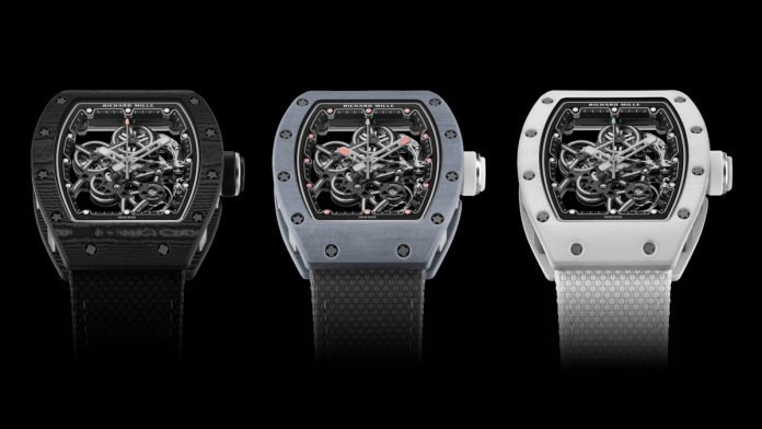 richardmille El Richard Mille RM 55-01 redefine la alta relojería con un calibre ultraligero de menos de 5 gramos y una arquitectura esqueletizada de máxima pureza.