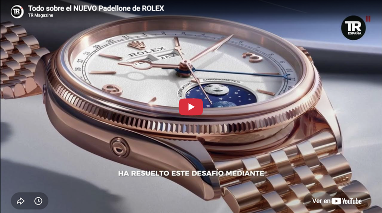 Todo sobre el nuevo Padellone de Rolex